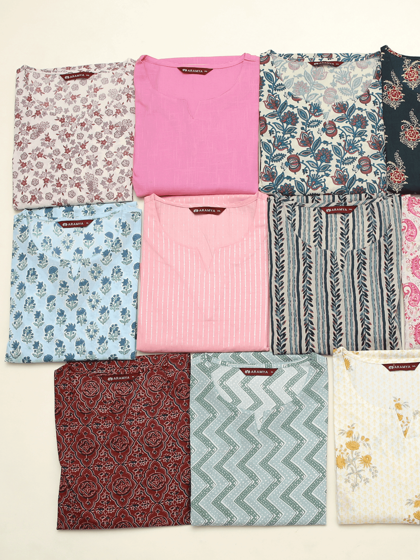 Surprise Cotton Floral Multicolor Kurta