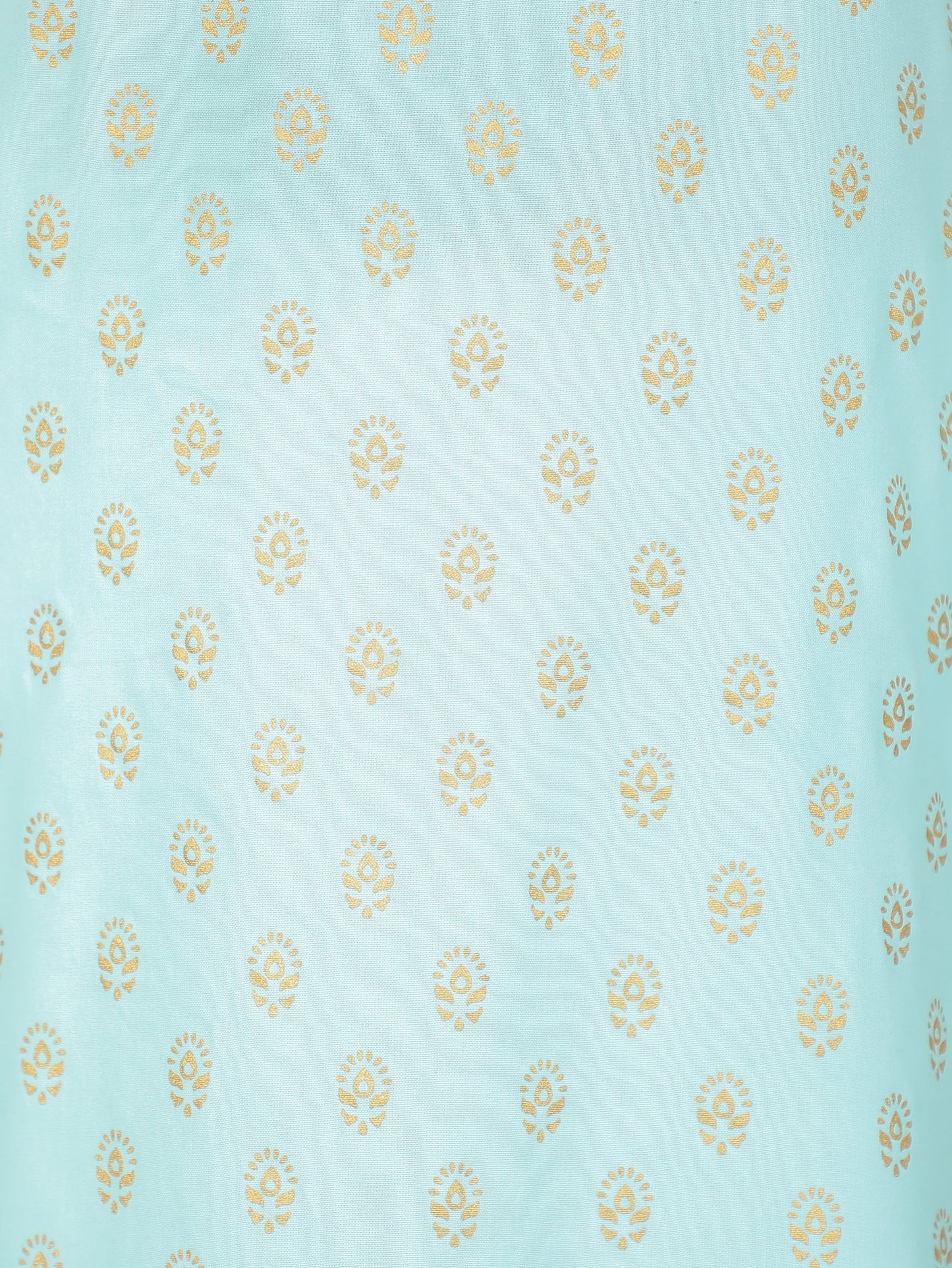 Viscose Butti Straight Green Kurta