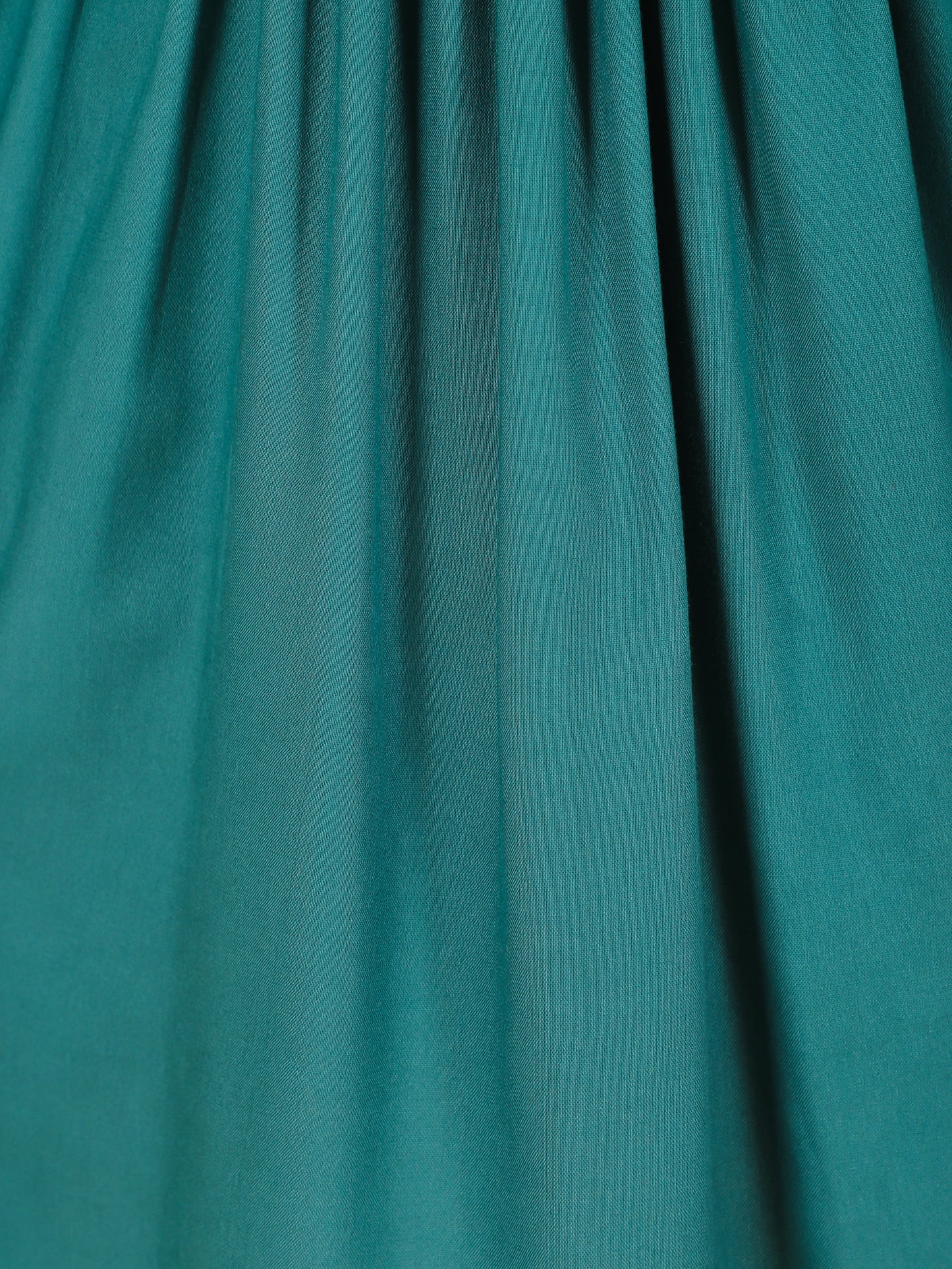 Viscose Solid Straight Green Kurti