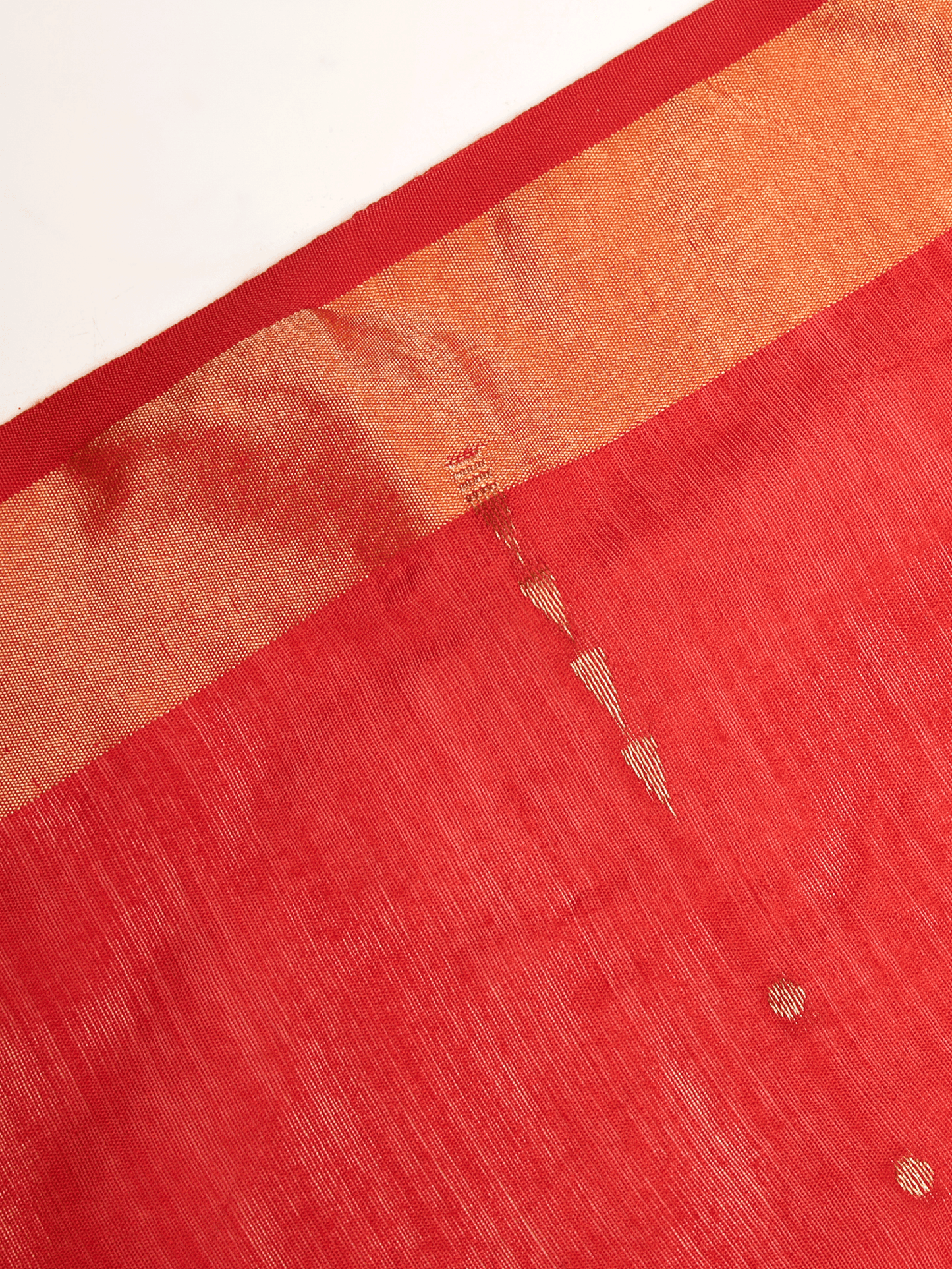 Brocade Red Saree