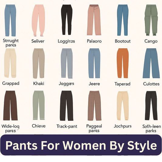 22 Types of Pants for Women By Style