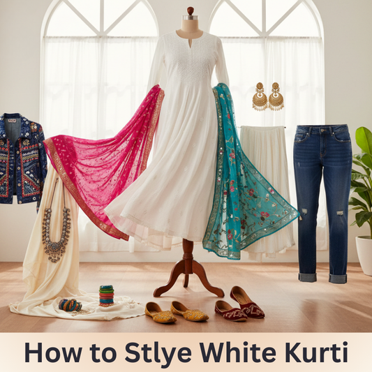 How to Style a White Kurti: 5 Chic & Elegant Looks