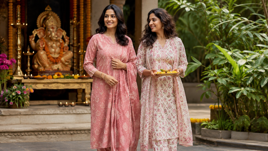 Ganpati Outfit Ideas: Festive Kurtas & Co-ords for the Celebration