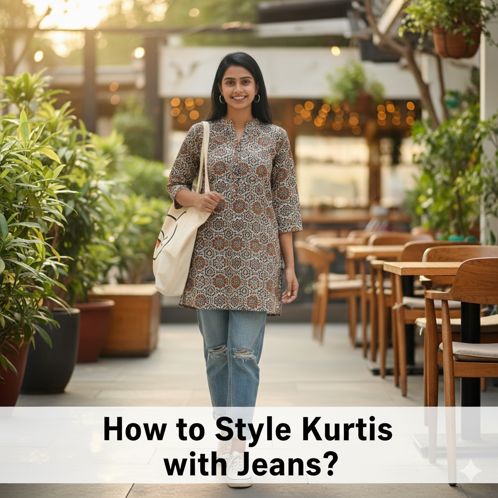 8 Kurtis to Style with Jeans for a Fashionable Look
