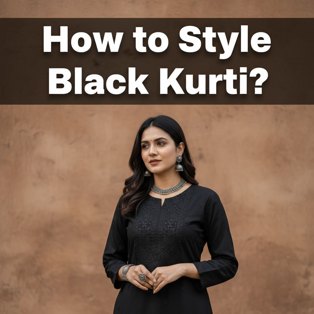 How to Style Black Kurti: 6 Elegant Ways for Every Occasion