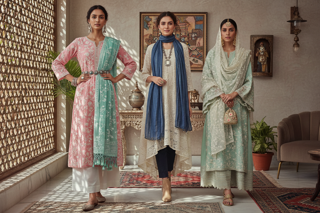 How to Style Chikankari Kurti Like a Chic!?