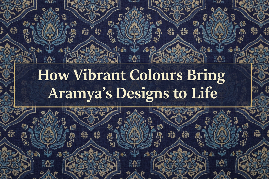 How Vibrant Colours Bring Aramya’s Designs to Life