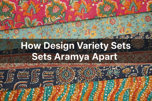 How Design Variety Sets Aramya Apart
