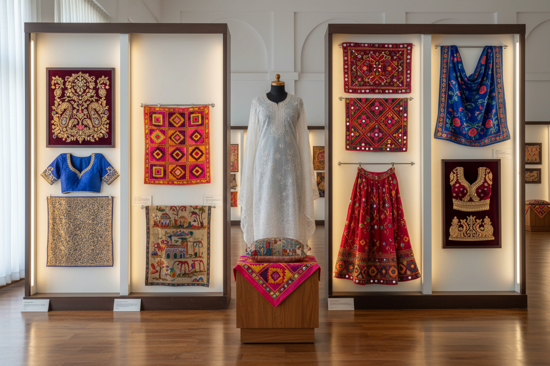 12 Types of Traditional Embroidery of India