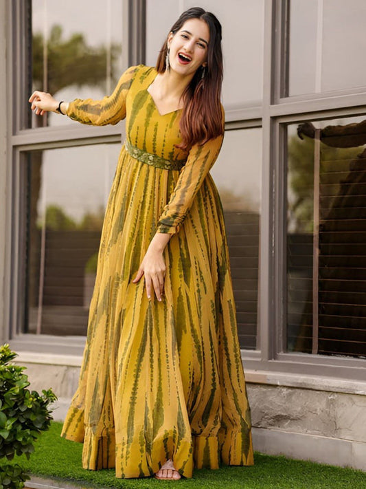Femvy Tie and Dye Dyed Maxi Dress