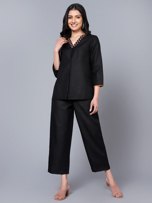 Black Co-Ord (Set of 2)