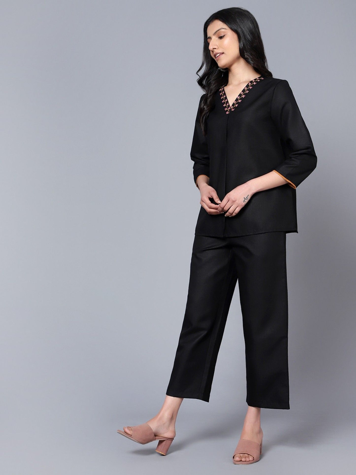 Black Co-Ord (Set of 2)