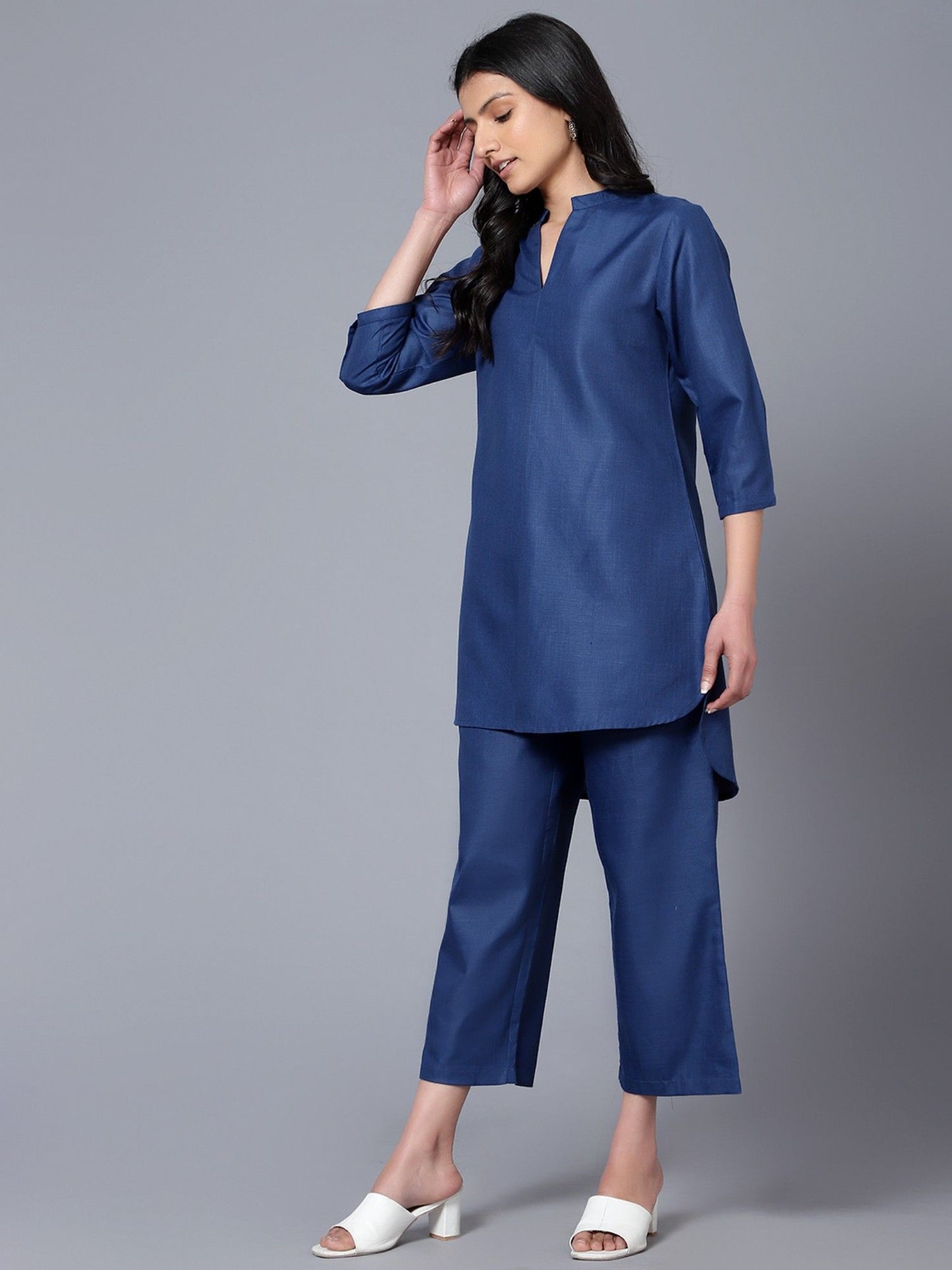 Blue Co-Ord (Set of 2)