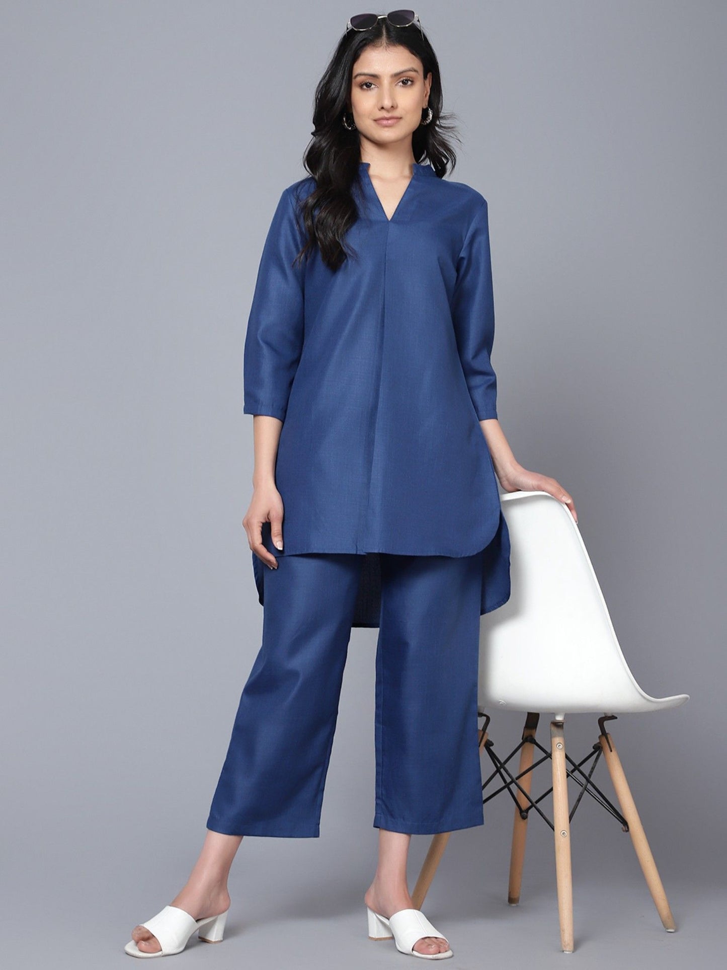 Blue Co-Ord (Set of 2)