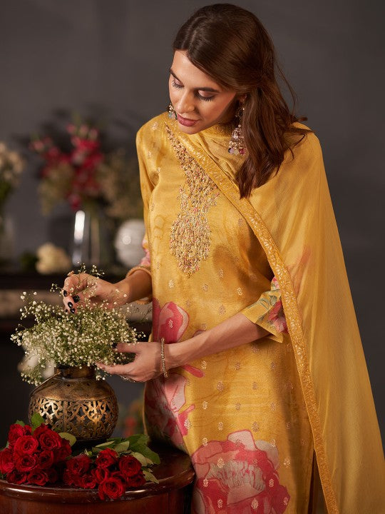 Anouk Women Floral Embroidered Kurta