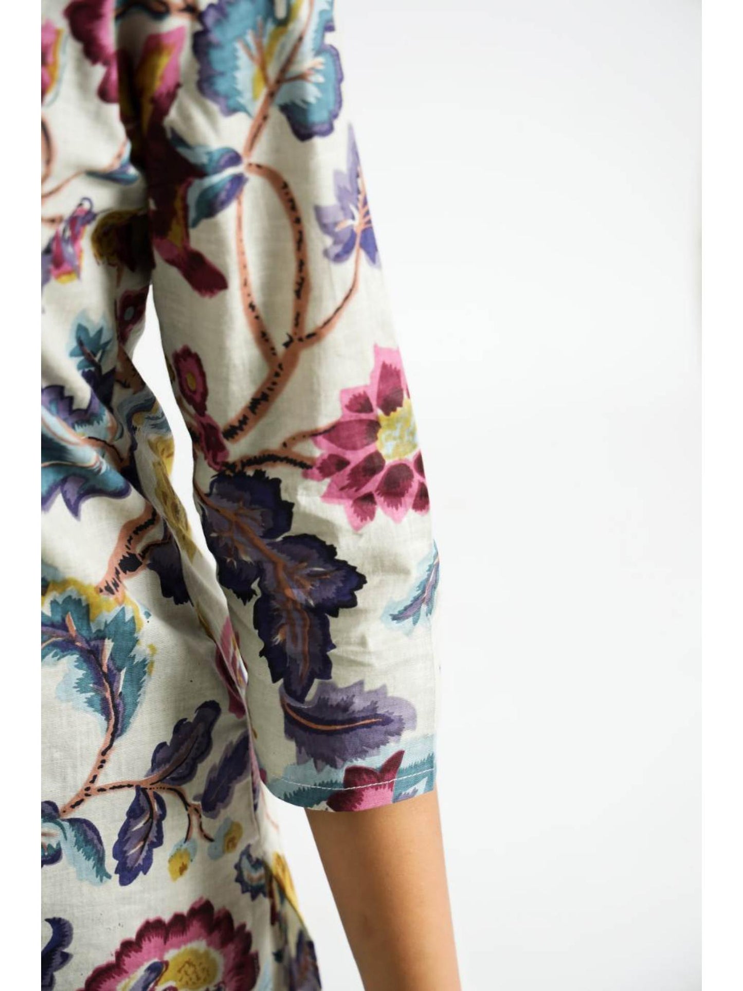 Womens Beige Printed Stylish &amp; Comfortable Co-Ord Set