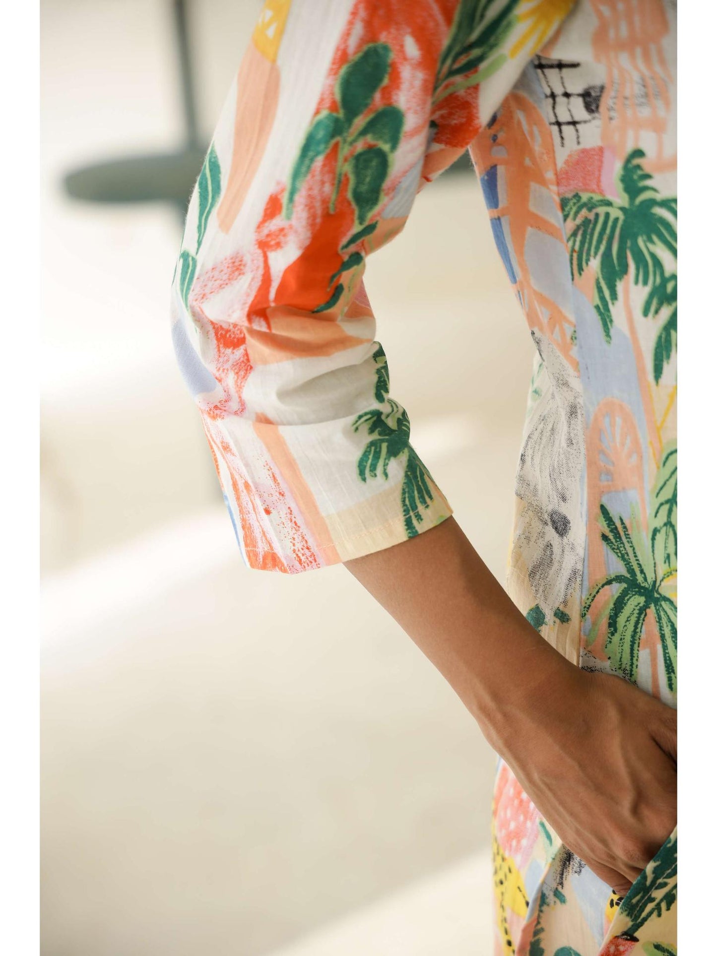 Womens Multi-Color Printed Stylish &amp; Comfortable Co-Ord Set
