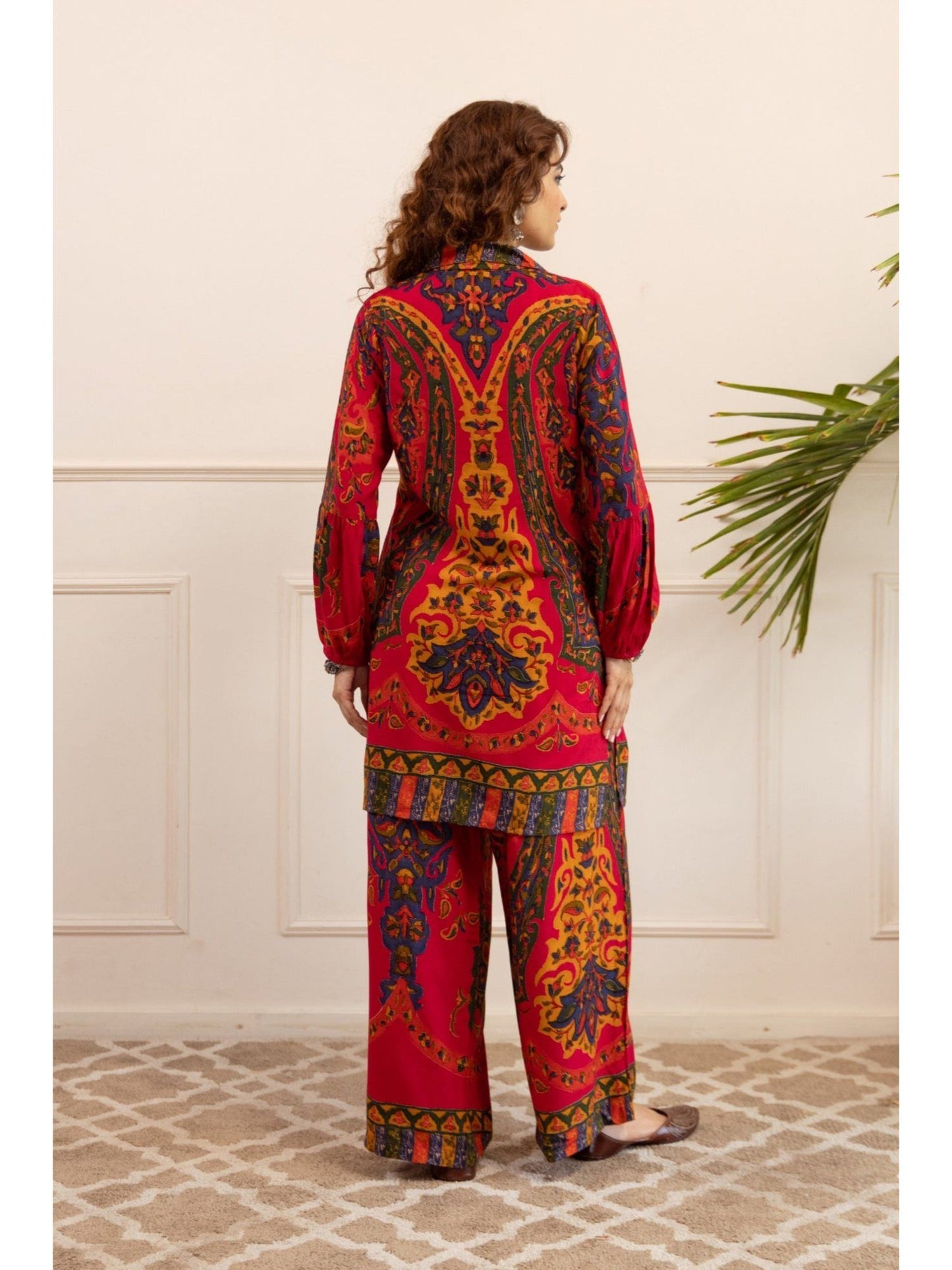 Printed Cotton Co-Ord Set