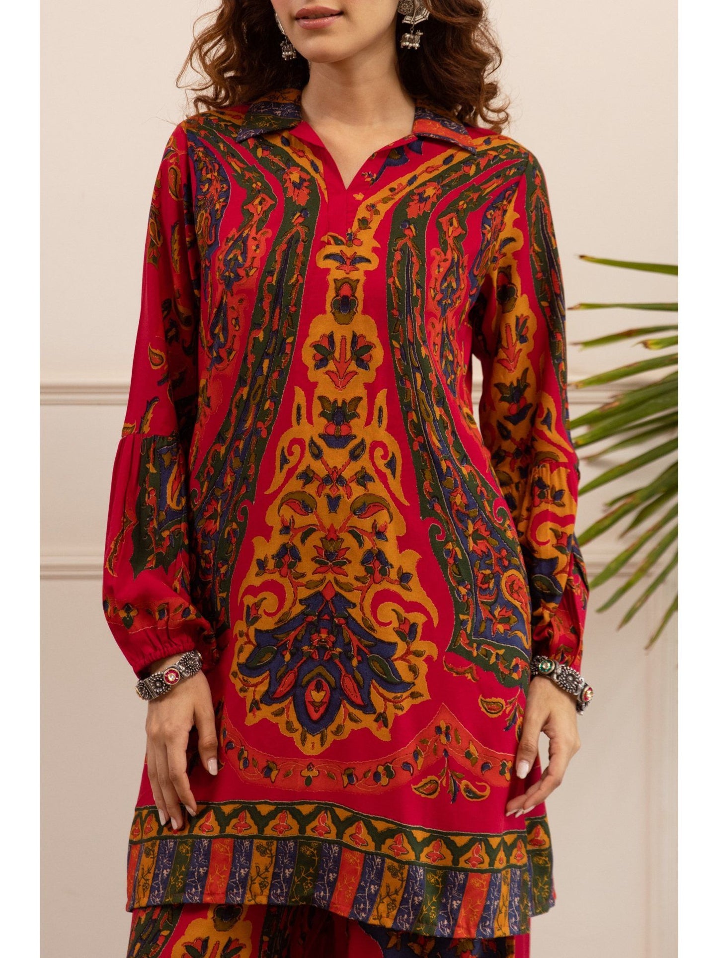 Printed Cotton Co-Ord Set