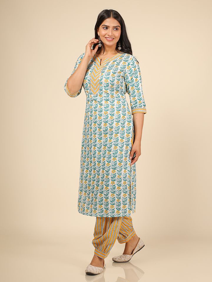 Soft Cotton Striped Kurta