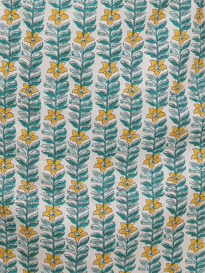 Soft Cotton Striped Straight Yellow Kurta