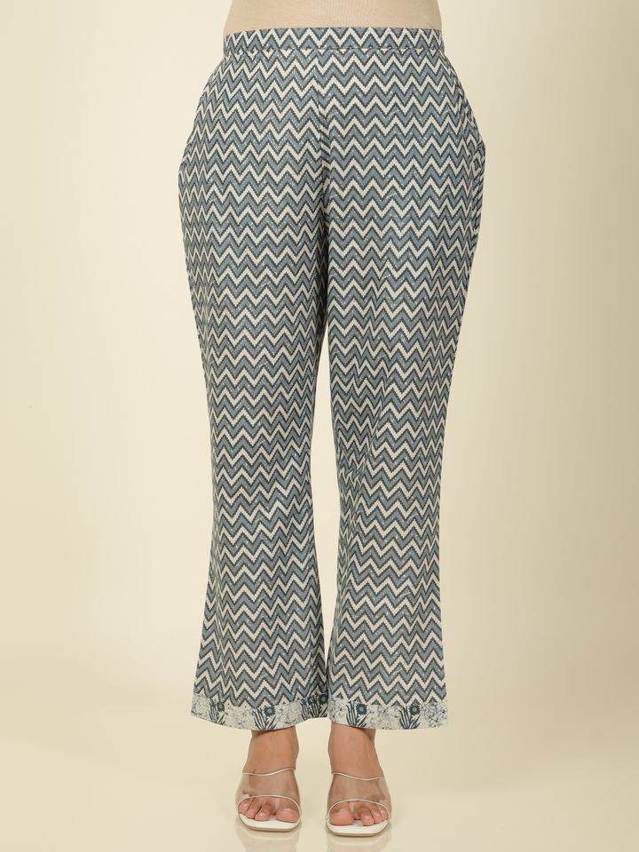 Soft Cotton Cheveron Pant