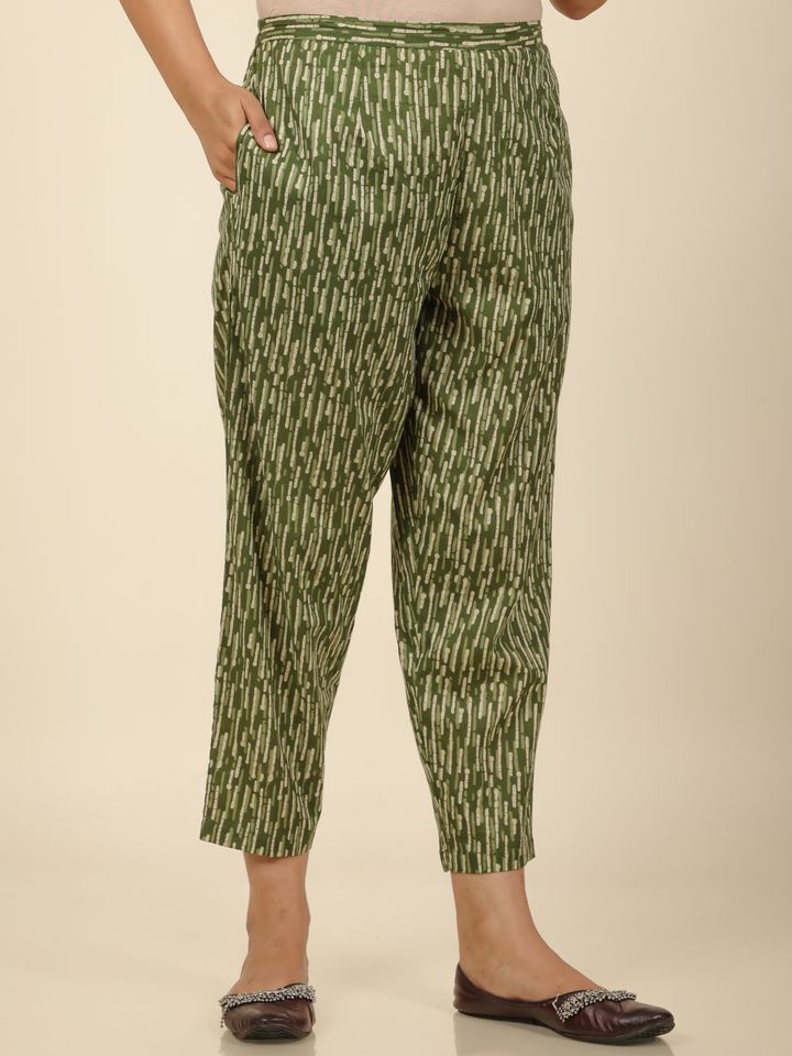 Soft Cotton Abstract Pant