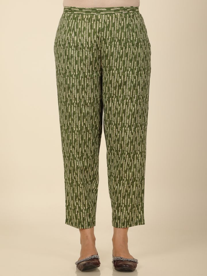 Soft Cotton Abstract Pant