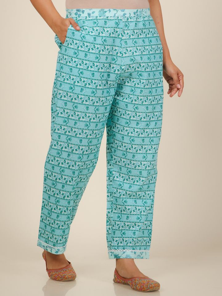 Soft Cotton Floral Pant