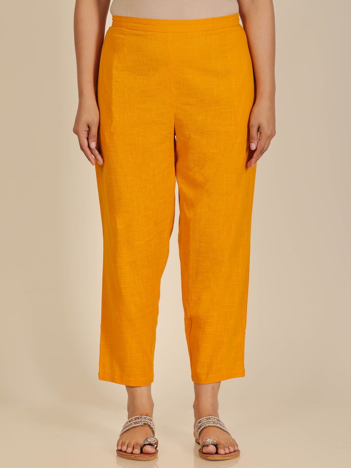 Khadi Cotton Solid Pant