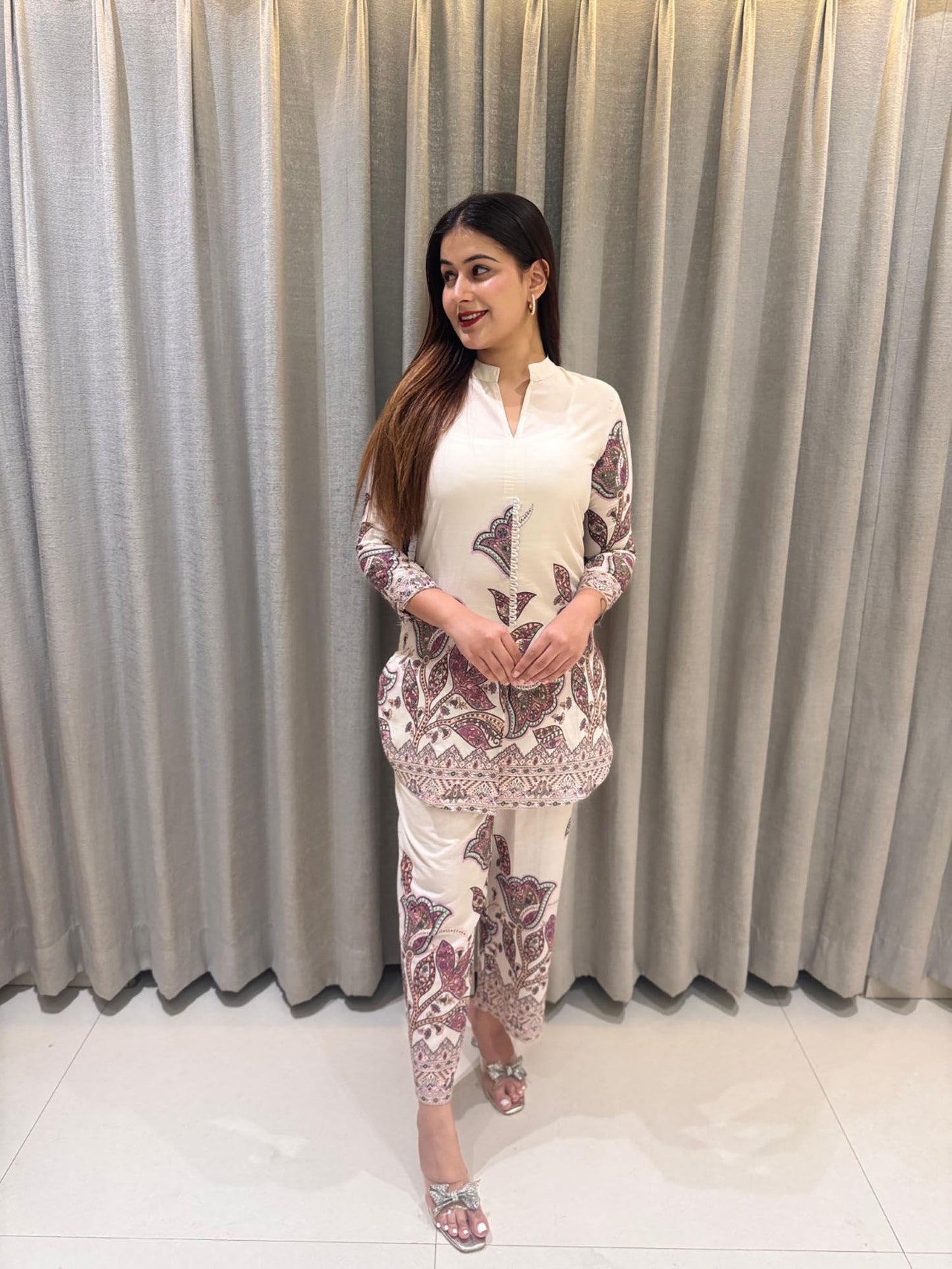 Printed Cotton Co-Ord (Set of 2)