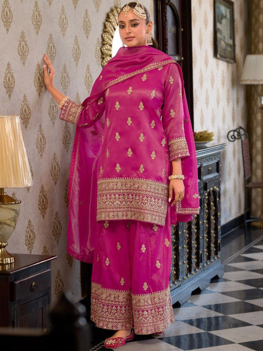 Indo Era Women Ethnic Motifs Embroidered Mirror Work Kurta