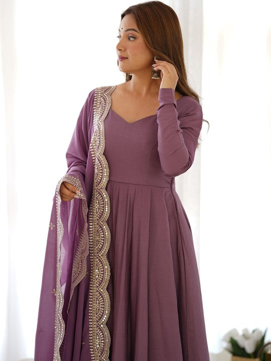 Neck Regular Anarkali Kurta