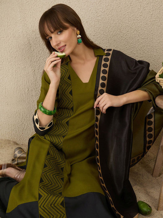 Indo Era Women Printed Regular Kurta with Palazzos & With Dupatta
