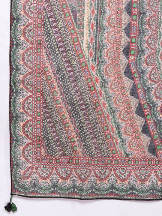 aarke Ritu Kumar Ethnic Motifs Embroidered Empire Thread Work Kurta Set