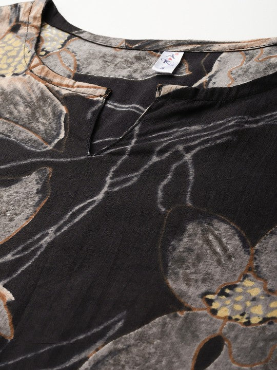 A&K Floral Printed Pure Cotton Co-Ords