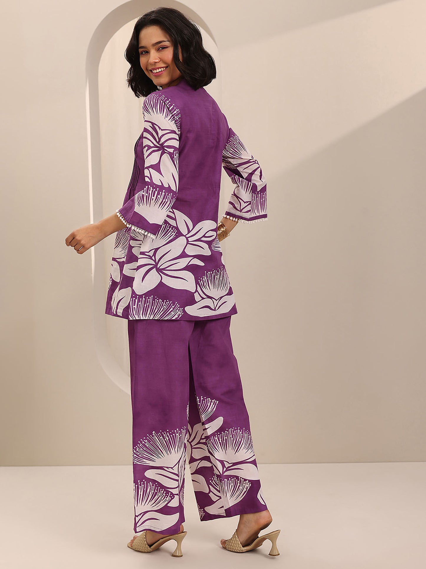 Floral Tunic and Palazzo (Set of 2)