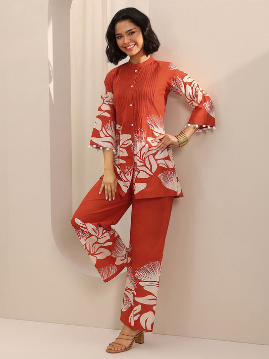 Floral Tunic and Palazzo (Set of 2)