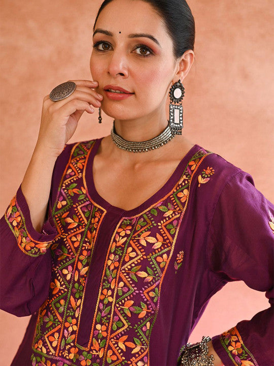 House of Chikankari Chikankari Kurta Set
