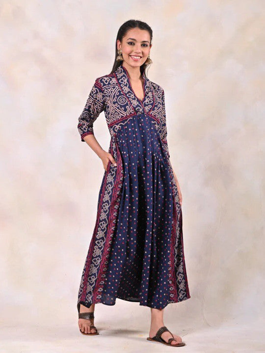 Floral Rayon Maxi Dress