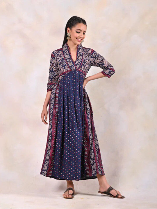 Floral Rayon Maxi Dress
