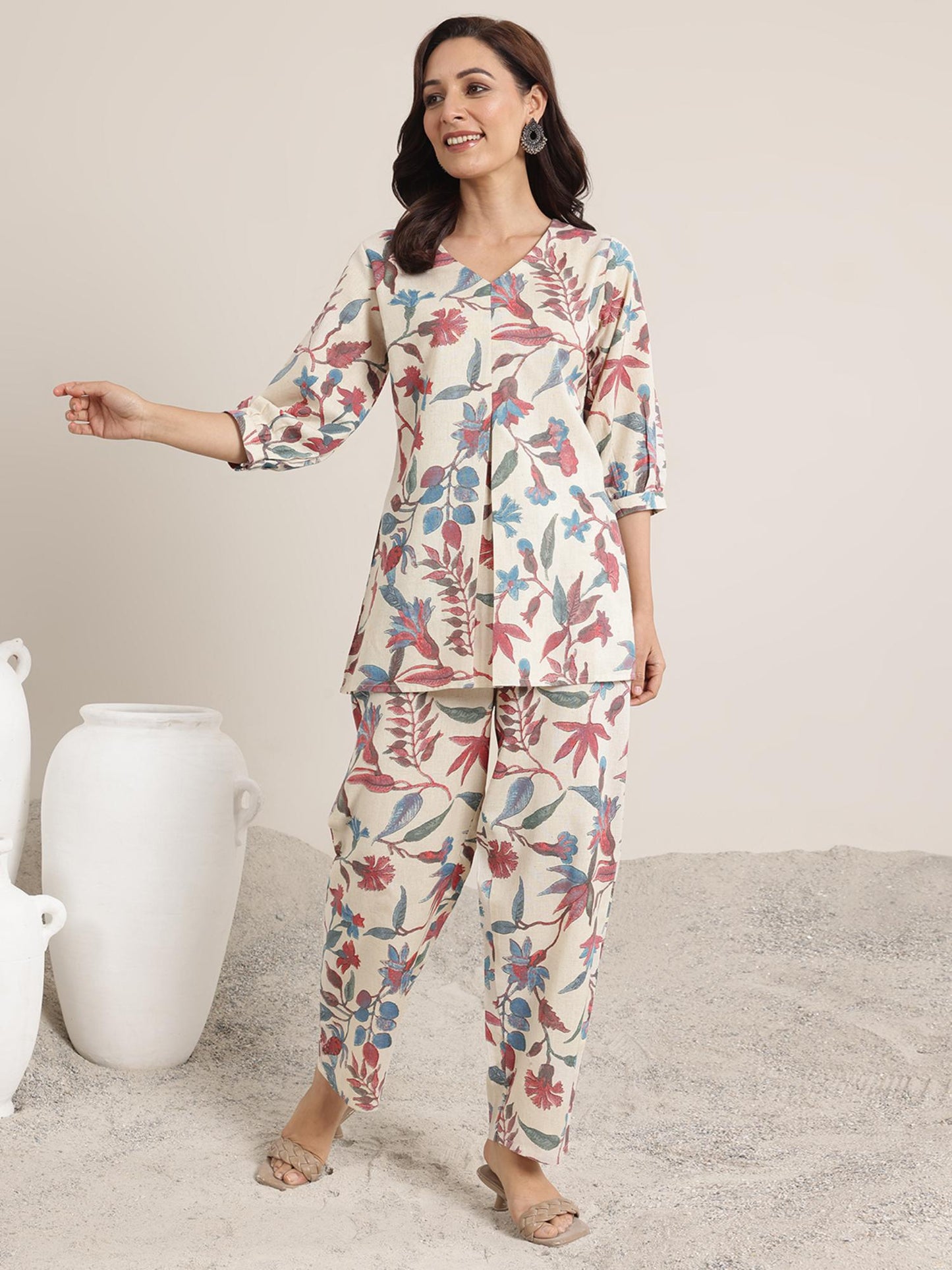 Printed Cotton Co-Ords for Women