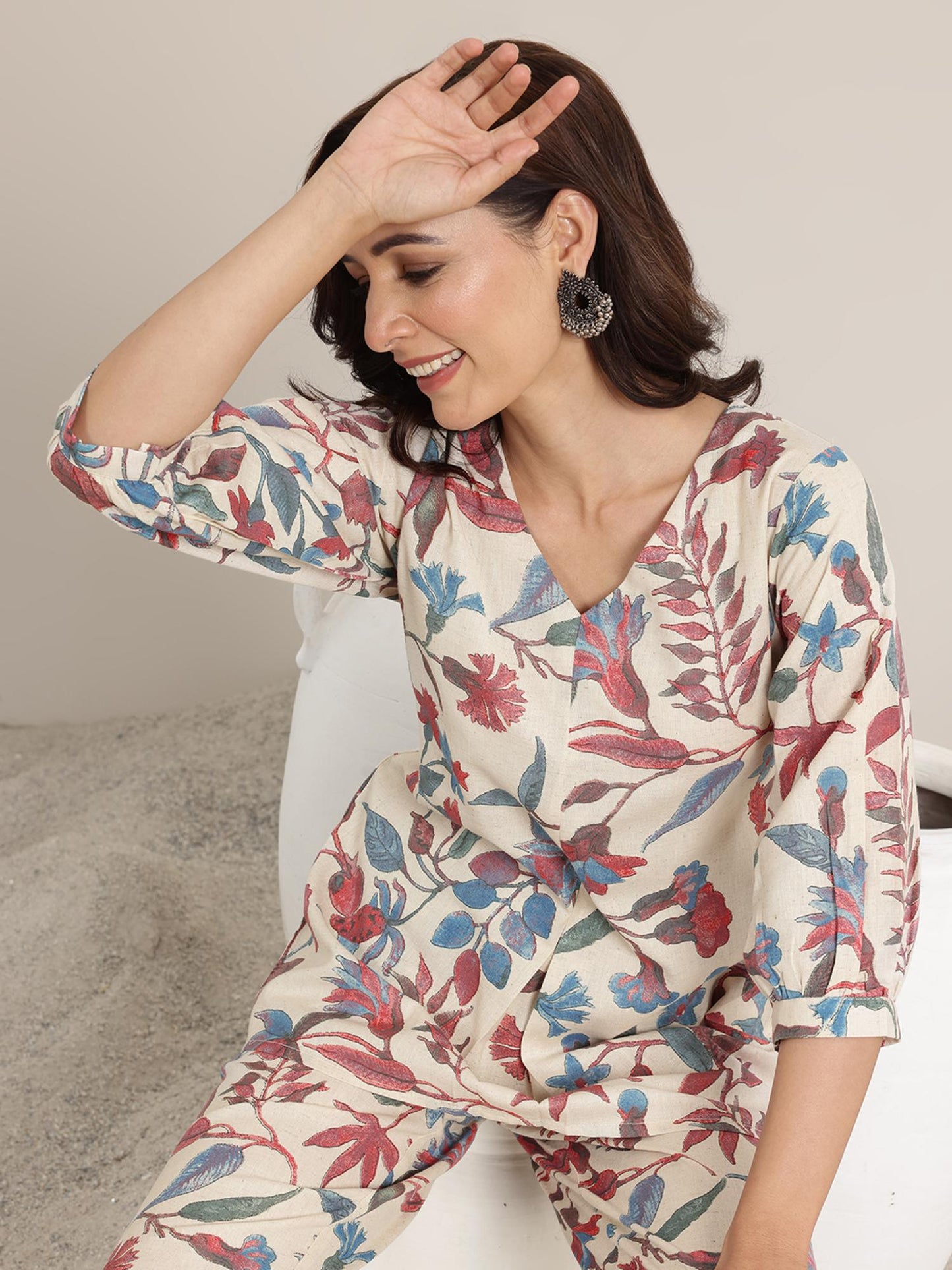 Printed Cotton Co-Ords for Women