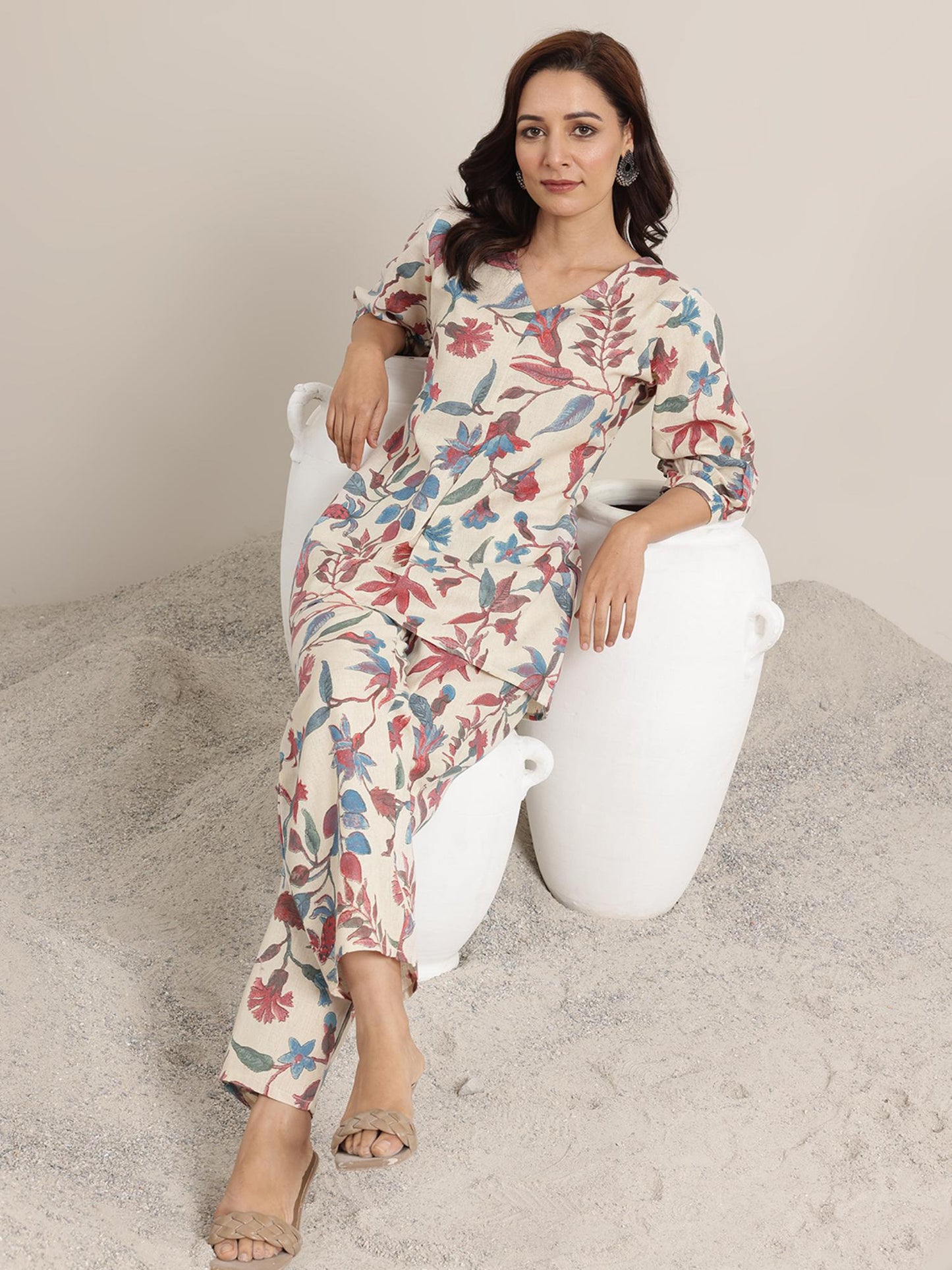 Printed Cotton Co-Ords for Women