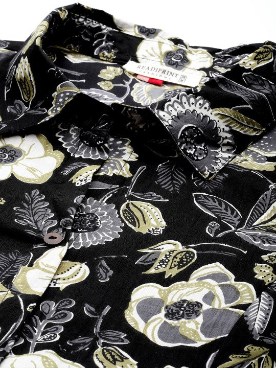 Floral Printed Pure Cotton Co-Ords