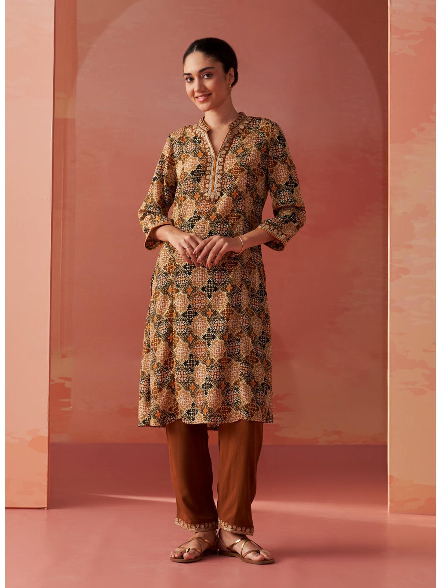 Printed Georgette Co-Ord (Set of 2)