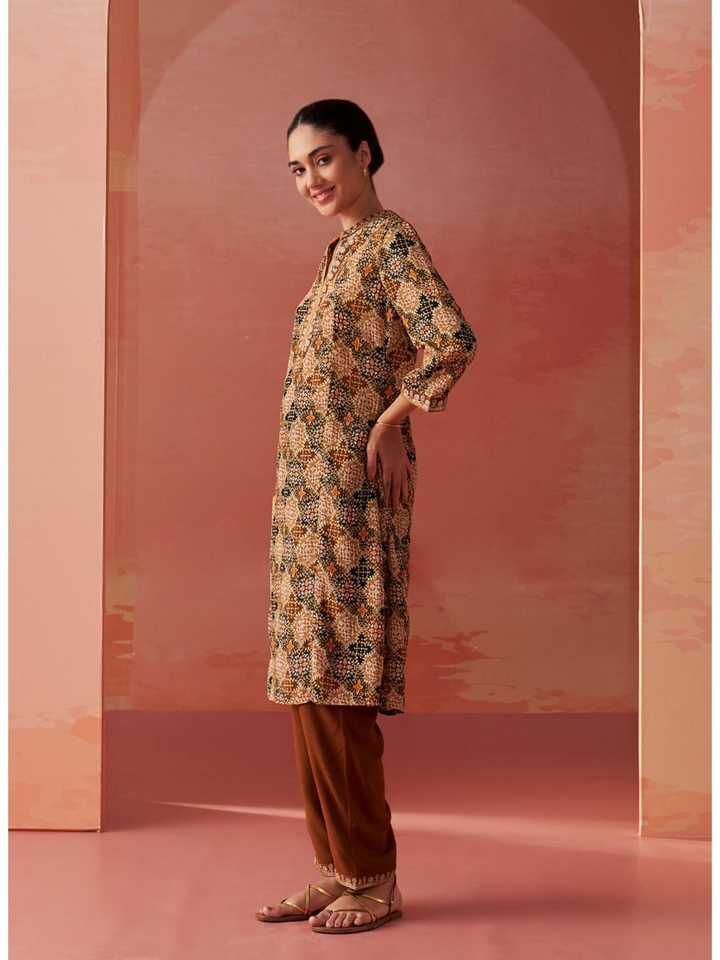 Printed Georgette Co-Ord (Set of 2)