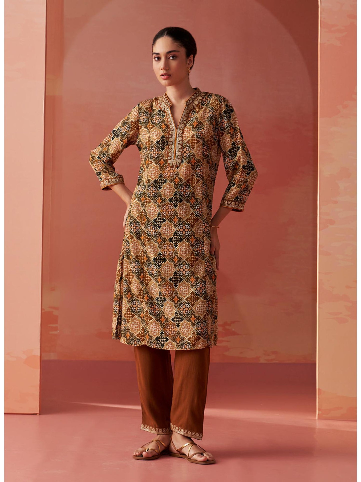 Printed Georgette Co-Ord (Set of 2)