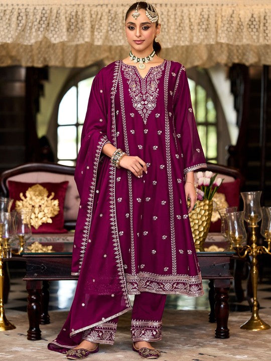 Indo Era Women Ethnic Motifs Embroidered Regular Sequinned Kurta