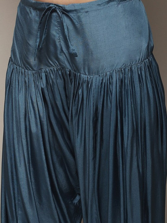 Biba Ethnic Motifs Straight Kurta